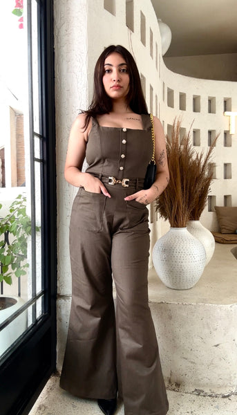 Chocolate Bite Jumpsuit